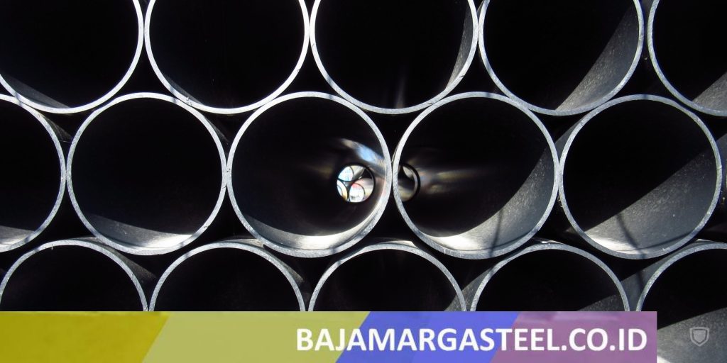 Jual Besi Pipa Hitam 3 Inchi Per Batang - Baja Marga Steel